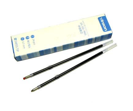 Стержни 107 мм (син) 0.7мм Vinson CS-54/CK-40 на масляной основе, в к/кор (36/8640) Стержни 107 мм (син) 0.7мм Vinson CS-54/CK-40 на масляной основе, в к/кор (36/8640)