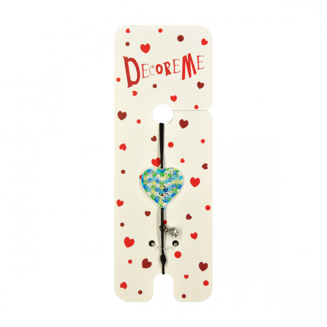 Браслет на резинке, "Сердце", BV/2-710/02 (12)