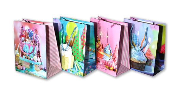 Пакет подарочный  26*10*32см "Сладость", Asmar (12)