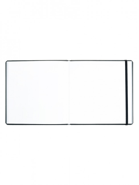 Скетчбук для маркеров  FL 190х190 48 л бумага 160  г/кв.м., тверд.перепл темно-сер, морск.волна