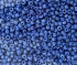 Бисер "ASMAR" размер №8, вес: 450 г, синий глянцевый, непрозрачный