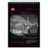Блокнот А6 40л  "Черно-белый Питер" УФ, мет.гр. А6, 40л. 2432/452565 (80)
