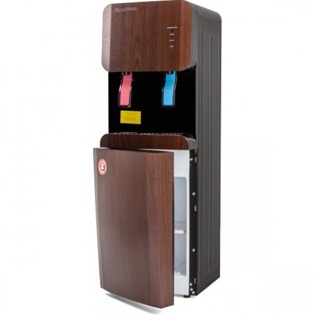 Кулер Aquawork 105 LDR напольный, электронное охлаждение, шкафчик, черный/венге