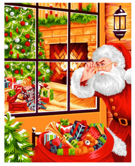 Картина по номерам "Мечты сбываются" 40*50см, GLA72, мягкая упаковка