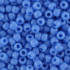 Бисер "ASMAR" размер №8, вес: 450 г, синий перламутровый