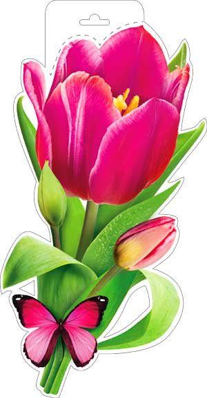 Плакат "Тюльпан" р34-257 (10) Плакат "Тюльпан" р34-257 (10)