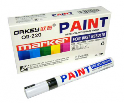 Маркер-краска Orkey CC-142/ВН-152/BR-11 черный, OR-220 (10/100/1200)