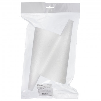 Заготовка d 240мм для декорирования "Конус" пенопласт, 2шт, Love2art/DPZ-112