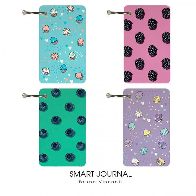 Блокнот А7 110л "Smart Journal", 4 цвета ассорти, BV/3-570 (24)