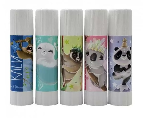 Клей-карандаш 8г на PVP основе "Fun", BV/40-0001 (30)