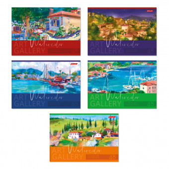 Альбом для рисования А4 48л скоба "Незабываемые мгновения" "Светоч" (10/20)