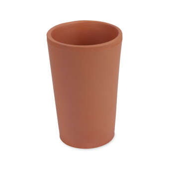 Стакан 12,5см, глина красная, Love2art/БГ-044