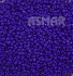 Бисер "ASMAR" размер №8, вес: 450 г, тёмно-синий глянцевый, непрозрачный