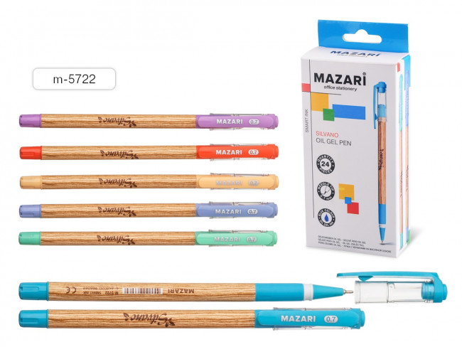 Ручка шариковая SILVANO, СИНЯЯ, серия Smart Ink, чернила на масляной основе (Индия), игольчатый пиш.узел 0.7мм (Индия), корпус пластиковый цветной, с резиновым грипом, сменный стержень 144мм, картонный дисплей Ручка шариковая SILVANO, СИНЯЯ, серия Smart Ink, чернила на масляной основе (Индия), игольчатый пиш.узел 0.7мм (Индия), корпус пластиковый цветной, с резиновым грипом, сменный стержень 144мм, картонный дисплей