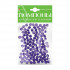 Помпоны 8мм пушистые, 120шт, фиолетовые, BV/2-214/10