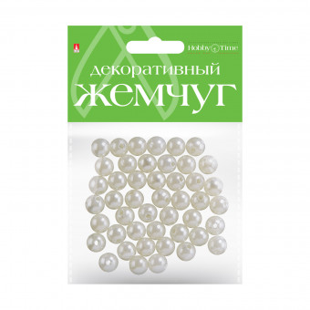 Бусины Ø 10мм круглые под жемчуг, BV/2-370/03