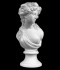 Бюст богини Флоры 17,5*17*40см, гипс, 10-175
