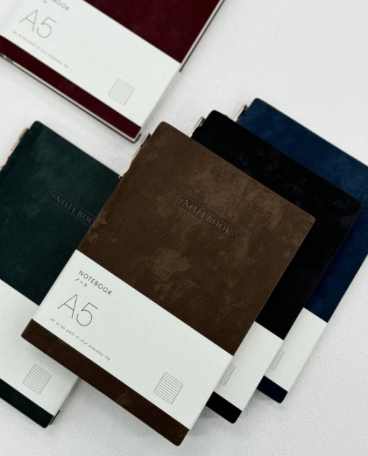 Ежедневник недатированный А5 100л, линия, с авторучкой, цвет ассорти, Dicai/163-25-S