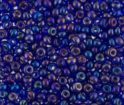 Бисер "ASMAR" размер №8, вес: 450 г, тёмно-синий хамелеон