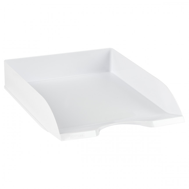 Лоток для бумаг горизонтальный "Дельта", белый, СТАММ (6) Лоток для бумаг горизонтальный "Дельта", белый, СТАММ (6)