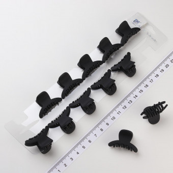 Заколка краб пластм.(М) 10-215 (12)