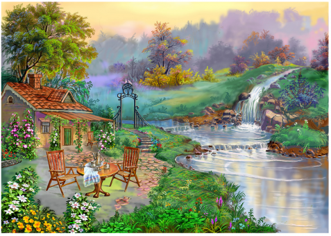 Пазл 1000 элемент "На природе" ФРЕЯ