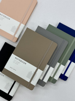 Ежедневник недатированный А5 100л, линия, цвет ассорти, Dicai/030-25