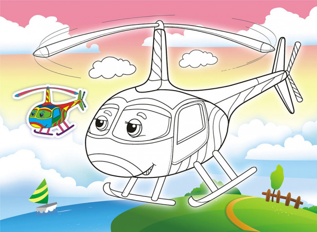 Раскраска (А4) РКСБ-622