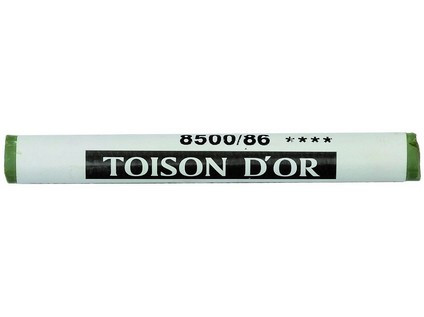 Пастель сухая "Toison d`or" soft" оливковый светлый зеленый, Koh-I-Noor/8500086002SV (12)