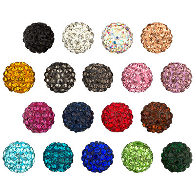 Бусина 8мм пластик, №12 огненно-красныйй, 5шт, Zlatka/BWM-08 №12