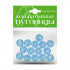 Декоративные пуговицы d 20мм "Разноцветный горошек", BV/2-172/05