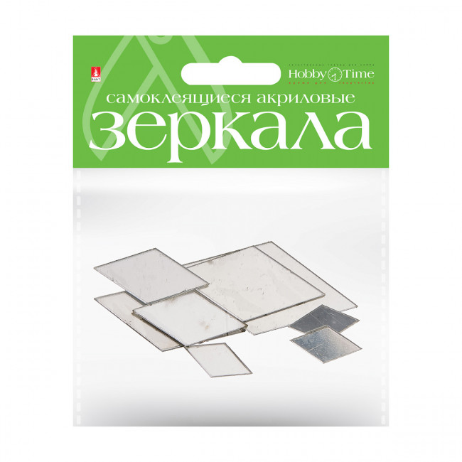Зеркала "Ромбы" акриловые для декорирования, самоклеящиеся, 8шт, №12, BV/2-472/12 Зеркала "Ромбы" акриловые для декорирования, самоклеящиеся, 8шт, №12, BV/2-472/12