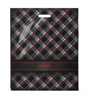 Пакет 50*60 ПВД "Эксперт" с вырубной ручкой (50/250)