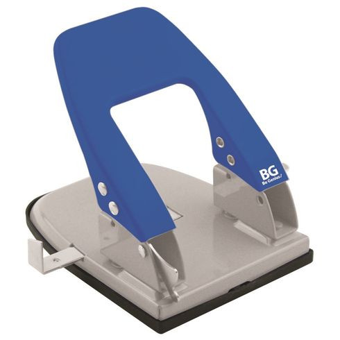 Дырокол "Prime" до 30 л., металлический, с линейкой, с фиксатором, ассорти, картонная коробка, 1/24 шт. в упак.