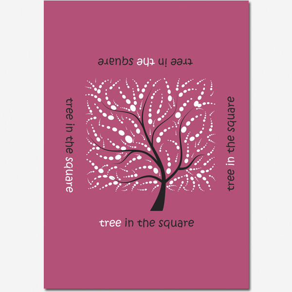 Блокнот А6 60л клетка "Дерево в квадрате" склейка, Полином/8с5 (100) Блокнот А6 60л клетка "Дерево в квадрате" склейка, Полином/8с5 (100)