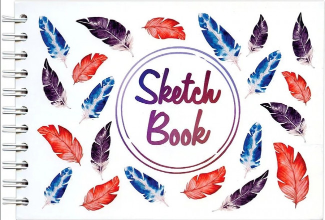 Блокнот-скетчбук А6 60л SKETCHBOOK MINI гребень, Полином/2620 (20)