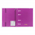 "Expert Complete" PRISMA NEON Папка-обложка для сменного тетрадного блока на 4 кольцах A5+ 700 мкм 20 мм эффект 3D 1 шт. d - 20 мм пурпурный EC21140022
