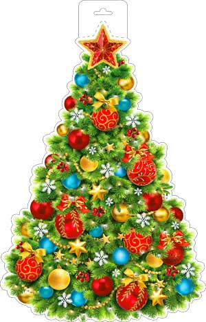 Плакат "Ёлка" р34-291