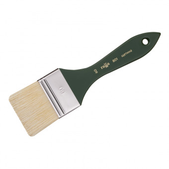 Кисть-флейц художественная Гамма, щетина, №60 Кисть-флейц художественная Гамма, щетина, №60