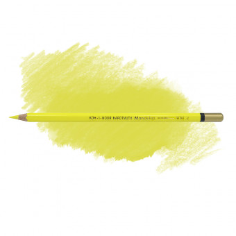 Карандаш 3,8мм акварельный, хром желтый, Mondeluz Koh-I-Noor/3720003002KS