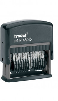 Нумератор 42*3,8мм автоматический, 13 разрядов, 53198, Trodat/48313