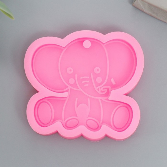 Молд силикон "Слонёнок" 5,8х5,2 см   7431999