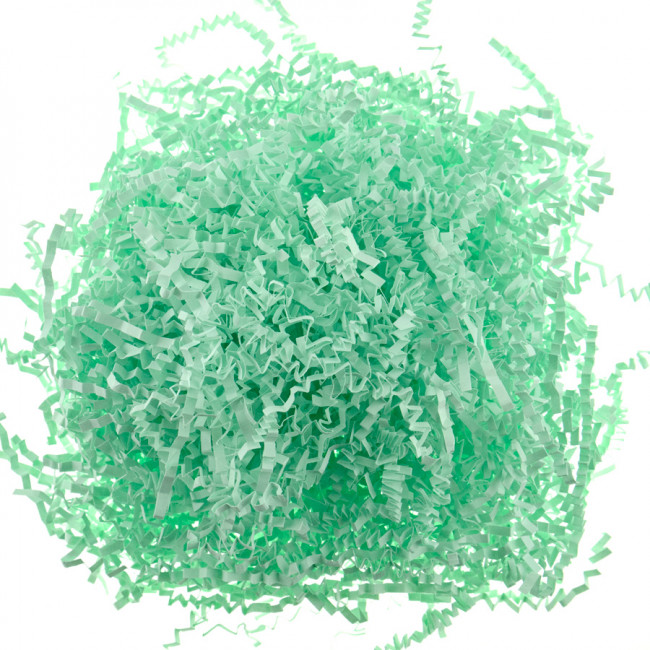 Бумажный наполнитель 50г 3мм, цвет пастель зеленая, Микрос/Ч704-050