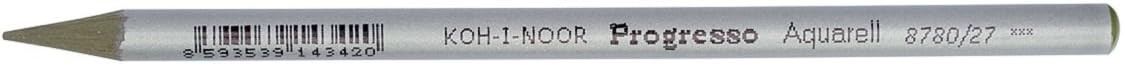 Карандаш цельнографитный в лаке, оливково-зеленый, Progresso Koh-I-Noor/8780027001KS (12)