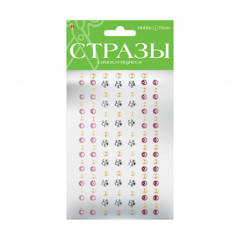 Самоклеящиеся стразы "Праздник", 6 видов, №55, BV/2-122