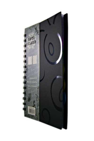 ТЕТРАДЬ С РАЗДЕЛИТЕЛЯМИ цвета ассорти "ASMAR" С УЗОРОМ (36)