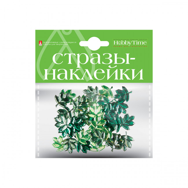 Стразы- наклейки "Листочки", №5, BV/2-094/05 Стразы- наклейки "Листочки", №5, BV/2-094/05