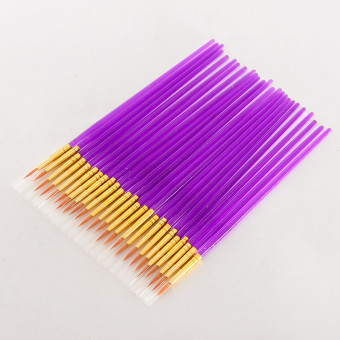 Кисть №1 нейлон, круглая, пластиковая ручка, ROYAL ART/RA7611 (25) Кисть №1 нейлон, круглая, пластиковая ручка, ROYAL ART/RA7611 (25)