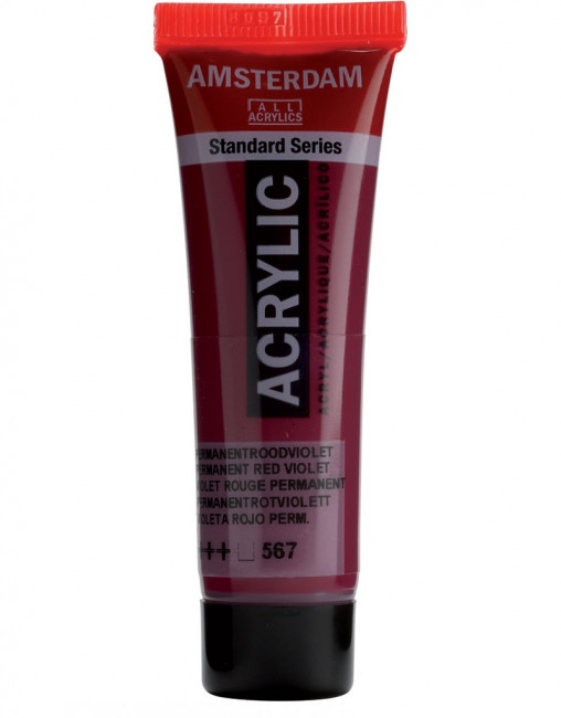 Краска акриловая Amsterdam туба 20мл №399 Красный нафтол насыщенный