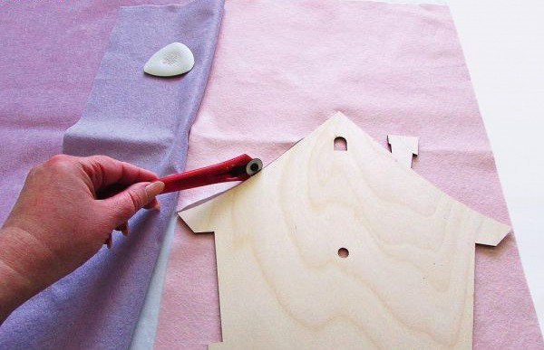 Нож d 18мм роликовый "Mini", пластик, металл, универсальный, Gamma/DKM-018